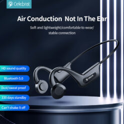 CELEBRAT open earphones SE3, Bluetooth, 180mAh, Φ16mm, μαύρα Mobile Open earphones 2