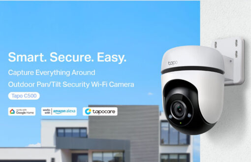 TP-LINK smart κάμερα Tapo C500, 1080p, PTZ, Wi-Fi, IP65, Ver. 1.0 Smart Κάμερες outdoor 2