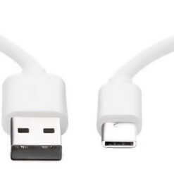 CABLETIME καλώδιο USB-C σε USB U323A, 3A, 480Mbps, 1m, λευκό USB-C (Type-C) USB-C
