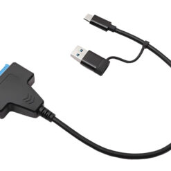 POWERTECH καλώδιο σύνδεσης HDD/SSD CAB-UC076, USB/USB-C σε SATA, 6Gbps Θήκες & Trays Σκληρών Δίσκων Θήκες & Trays Σκληρών Δίσκων 2