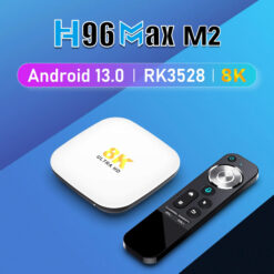 H96 MAX TV Box Μ2, 8K, RK3528, 4/64GB, WiFi 6, Android 13, voice assistant TV Box TV box 2