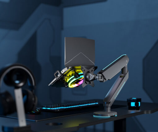 BRATECK βάση & ψύξη laptop NBH-8GL για βάση VESA, RGB, έως 17", μαύρη Βάσεις TV - Projectors - PC Laptop 2