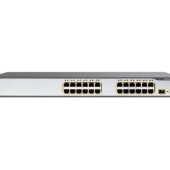 SWITCH CISCO WS-C3750G-24TS-E1U 24-Ports Gigabit (4) 1G SFP w/ Rkmnts Networking Networking