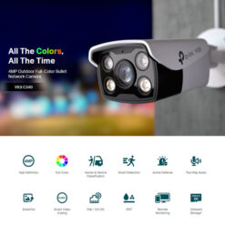 TP-LINK IP κάμερα VIGI C340, 2.8mm, 4MP, PoE, SD, IP67, Ver. 2.0 IP Κάμερες 4MP 2