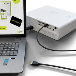 GOOBAY καλώδιο HDMI 2.0 60626, Ethernet, 4K/60Hz, 10.2 Gbps, 10m, μαύρο Εικόνα 4K 2