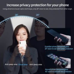 NILLKIN tempered glass Guardian Full Coverage 2.5D για iPhone 15 Pro Max Mobile APPLE 2