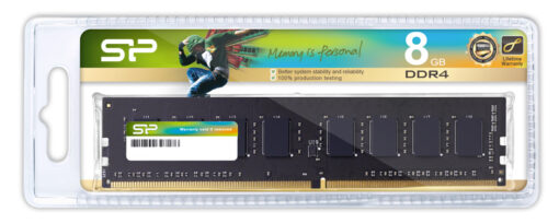 SILICON POWER μνήμη DDR4 UDIMM SP008GBLFU320X02, 8GB, 3200MHz, CL22 PC & Αναβάθμιση 8GB 2