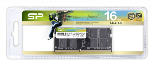 SILICON POWER μνήμη DDR4 SODIMM SP016GBSFU320X02, 16GB, 3200MHz, CL22 PC & Αναβάθμιση 16GB 2
