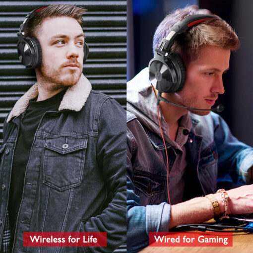 ONEODIO headphones Studio Pro M, ενσύρματα/ασύρματα, Hi-Fi, 50mm, μαύρο Mobile Headphones 2