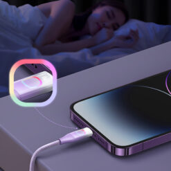 USAMS καλώδιο Lightning σε USB-C US-SJ638, 30W PD, 1.2m, μαύρο USB-C (Type-C) USB-C 2