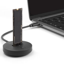 DELOCK docking station για M.2 NVMe/SATA SSD 64254, 10Gbps, μαύρο Θήκες & Trays Σκληρών Δίσκων Docking Station 2