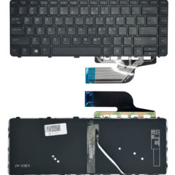 Πληκτρολόγιο για HP ProBook 640 G3/G2 KEY-113 με backlight, μαύρο Service HP