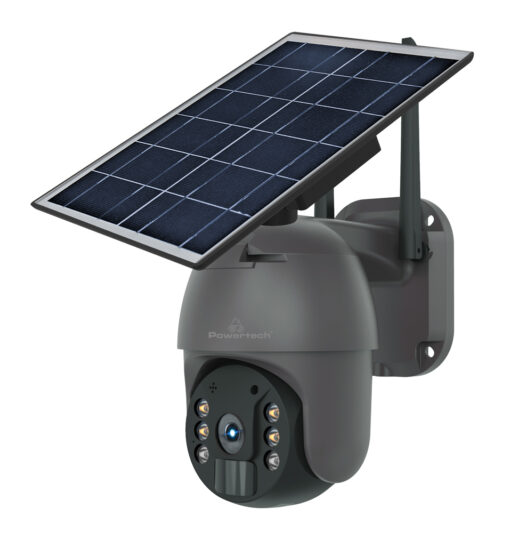 POWERTECH smart ηλιακή κάμερα PT-1174, 3MP, 4G, SD, PTZ, IP65 Smart Κάμερες outdoor