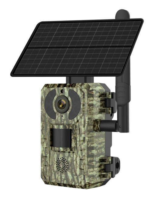 POWERTECH smart ηλιακή κάμερα κυνηγού PT-1178, 4MP, 4G, PIR, SD, IP66 Smart Κάμερες outdoor