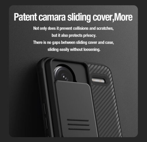 NILLKIN θήκη CamShield Pro για Xiaomi Redmi Note 13 Pro Plus, μαύρη Mobile XIAOMI 2