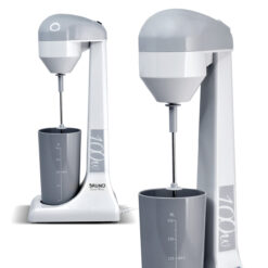 BRUNO Φραπεδιέρα επιτραπέζια BRN-0182 100W με δοχείο 450ml, λευκή-γκρι Ανάδευσης Ανάδευσης