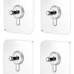 HOME USE αυτοκόλλητες βάσεις HUH-0156, 57x57mm, διάφανο, 4τμχ Οικιακός εξοπλισμός PowerFix Group HOME USE αυτοκόλλητες βάσεις HUH-0156, 57x57mm, διάφανο, 4τμχ Οικιακός εξοπλισμός Αυτοκόλλητη βάση