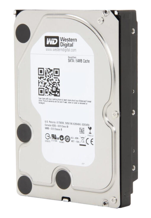 WD σκληρός δίσκος 3.5" Purple Surveillance 2TB, 64MB, 5400RPM, 6Gb/s, FR PC & Αναβάθμιση 2TB