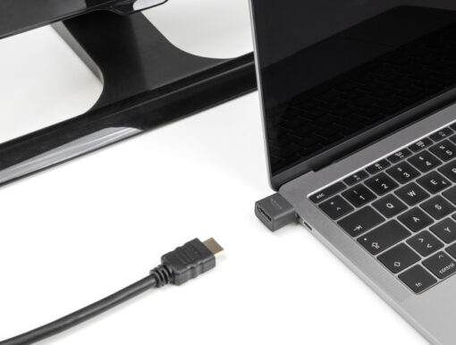 DELOCK αντάπτορας USB-C σε HDMI 64256, 4K/30Hz, μαύρος USB-C (Type-C) USB-C 2
