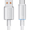 USAMS καλώδιο Lightning σε USB-C US-SJ659, 30W, 480Mbps, 1.2m, μαύρο USB-C (Type-C) USB-C 4