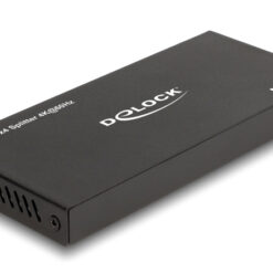 DELOCK HDMI splitter 18652 με downscaler πλήκτρο, 4 σε 1, 4K/60Hz, μαύρο KVM - Μετατροπείς HDMI Splitter