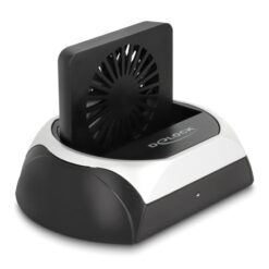 DELOCK docking station για M.2 NVMe/SATA ή 2.5"/3.5" SSD/HDD 64280, 10Gbps, μαύρο Θήκες & Trays Σκληρών Δίσκων Docking Station