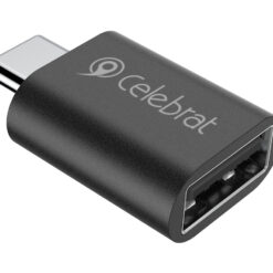 CELEBRAT αντάπτορας USB-C σε USB 3.0 CA-04, 5Gbps, μαύρος USB-C (Type-C) USB-C