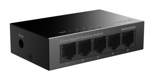 STRONG switch SW5000M, 5x Gigabit θύρες, 1000Mbps Switches 10 - 100 - 1000
