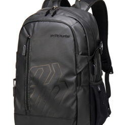 ARCTIC HUNTER τσάντα πλάτης B00387 με θήκη laptop 15.6", 26L, USB, μαύρη Προσωπική Φροντίδα 15.6"
