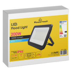 POWERTECH LED προβολέας PT-1259, 200W, 4000K, 16000lm, IP65 Προβολείς πάνω από 100W 2