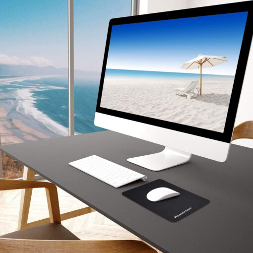 POWERTECH mouse pad PT-1292, 20x18cm, μαύρο Mouse Pad Mouse Pad 2