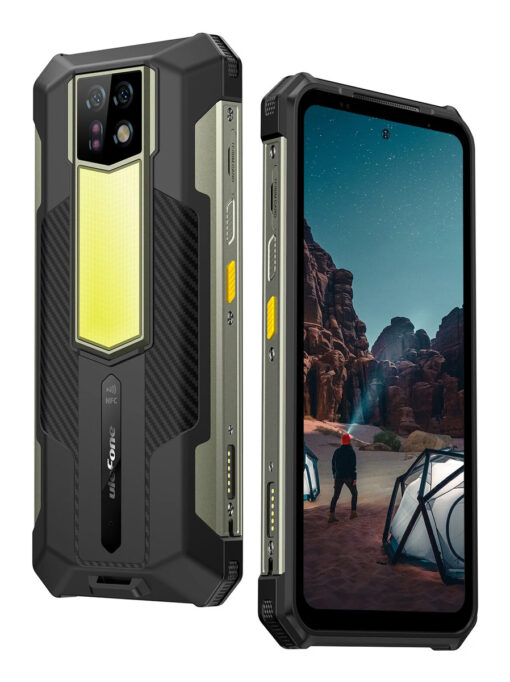 ULEFONE smartphone Armor 24, 6.78", 12/256GB, 22000mAh, IP68/IP69K, μαύρο Mobile 6" και άνω