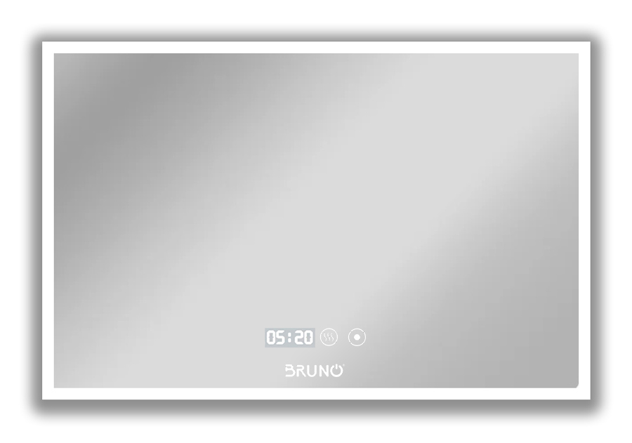 BRUNO καθρέφτης μπάνιου LED BRN-0203, ορθογώνιος, 24W, 60x80cm, IP67 Είδη Σπιτιού PowerFix Group BRUNO καθρέφτης μπάνιου LED BRN-0203, ορθογώνιος, 24W, 60x80cm, IP67 Είδη Σπιτιού Είδη Σπιτιού