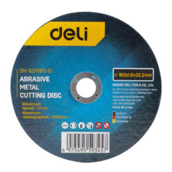 DELI δίσκος κοπής μετάλλου DH-SZP180-E1, 180mm, 8500rpm Service & Εργαλεία Βοηθητικά Εργαλεία