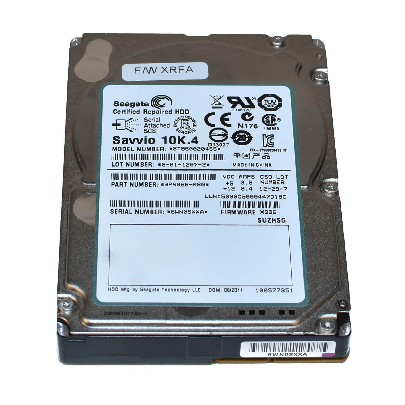 HDD NEC 600GB 10K 6G SAS 2.5″ HDD HDD