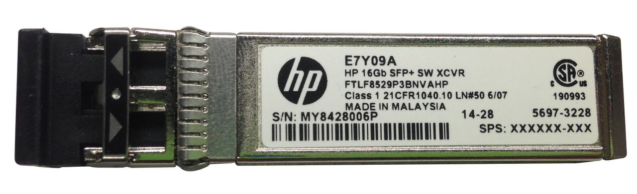 HPE 16Gb FIBRE CHANNEL SHORT WAVE SFP+ TRANSCEIVER MODULE Networking Networking