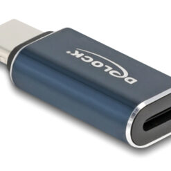 DELOCK αντάπτορας USB-C σε Lightning 60688, 35W, 480Mbps, ανθρακί USB-C (Type-C) USB-C
