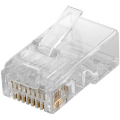 GOOBAY βύσμα RJ45 72500, CAT 5e UTP, διάφανο, 10τμχ Διάφορα Δικτύου -