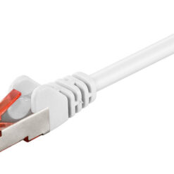GOOBAY καλώδιο δικτύου 92462, CAT 6 S/FTP, copper, 250MHz, 0.15m, λευκό Δίκτυο Cat 6