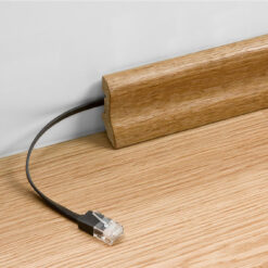 GOOBAY καλώδιο δικτύου 96391, CAT 6A U/UTP, flat, 500MHz, copper, 20m, λευκό Δίκτυο Cat 6a 2