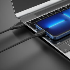 CELEBRAT καλώδιο USB-C σε USB CB-31A, 3A, 480Mbps, 1m, μαύρο USB-C (Type-C) USB-C 2