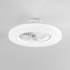 POWERTECH smart ανεμιστήρας οροφής HLL-0172 με LED φως, 36W, Φ55x20cm, λευκός Σπίτι & Gadgets Ενσωματωμένο LED 2