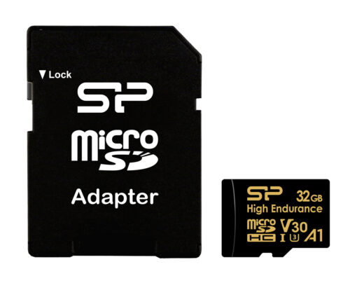 SILICON POWER κάρτα μνήμης microSDHC High Endurance, 32GB, Class 10 UHS-I U3 A1 V30 Κάρτες Μνήμης 32GB