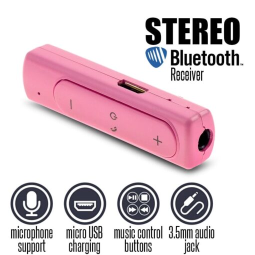 Stereo Bluetooth Πέτου χωρίς ακουστικά Pink Bluetooth Bluetooth/Stereo Bluetooth Πέτου χωρίς ακουστικά Pink/