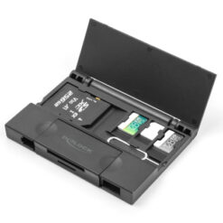 DELOCK card reader 91014 για SD & micro SD, με θήκη, USB/USB-C, 5Gbps, μαύρο USB Hubs - Card Readers Card Reader 2