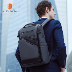 ARCTIC HUNTER τσάντα πλάτης B00675 με θήκη laptop 15.6", USB, 15L, γκρι Προσωπική Φροντίδα 15.6" 2