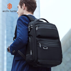 ARCTIC HUNTER τσάντα πλάτης B00682 με θήκη laptop 15.6", USB, λουκέτο TSA, 23.5L, μαύρη Προσωπική Φροντίδα 15.6" 2