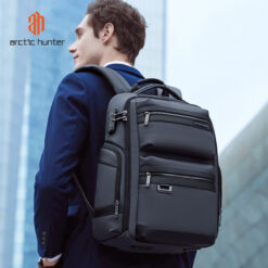 ARCTIC HUNTER τσάντα πλάτης B00682 με θήκη laptop 15.6", USB, λουκέτο TSA, 23.5L, γκρι Προσωπική Φροντίδα 15.6" 2