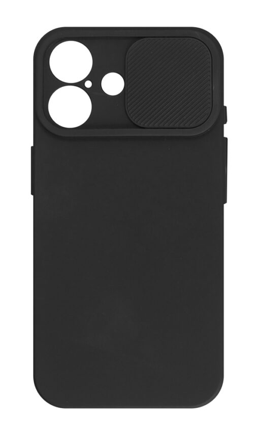 POWERTECH θήκη Camshield Soft MOB-1988 για iPhone 16, μαύρη Mobile APPLE