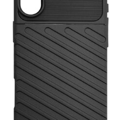 POWERTECH θήκη Thunder MOB-1996 για iPhone 16 Plus, μαύρη Mobile APPLE